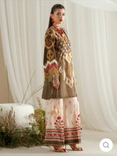 Eres Bonita by BinIlyas Embroidered Viscose Shirt with Digital Print Chiffon Dupatta & Trousers | 3-Piece Unstitched Suit 1102-B